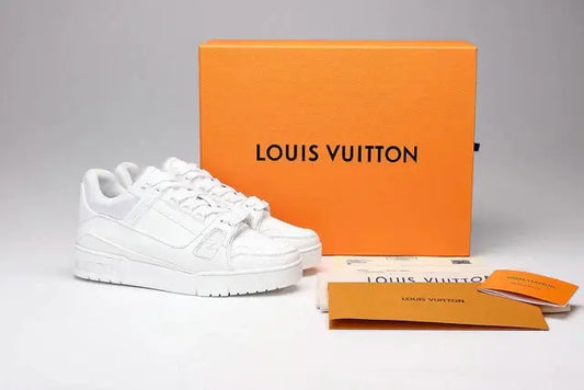 LV TRAINER SNEAKER WHITE