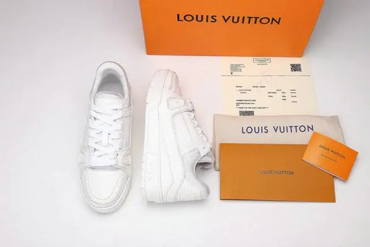 LV TRAINER SNEAKER WHITE